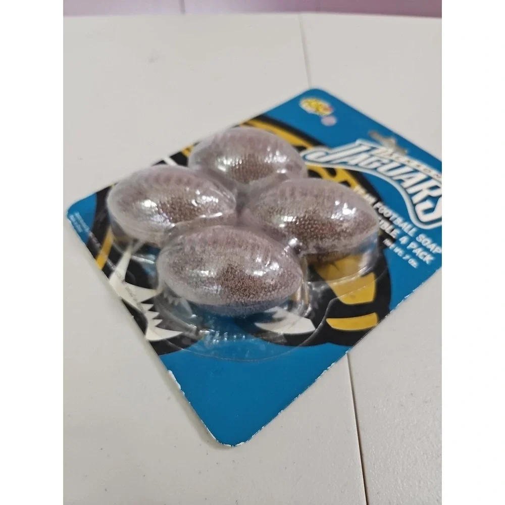 Vintage Jacksonville Jaguars‎ Football Bar Soap 4 Pack